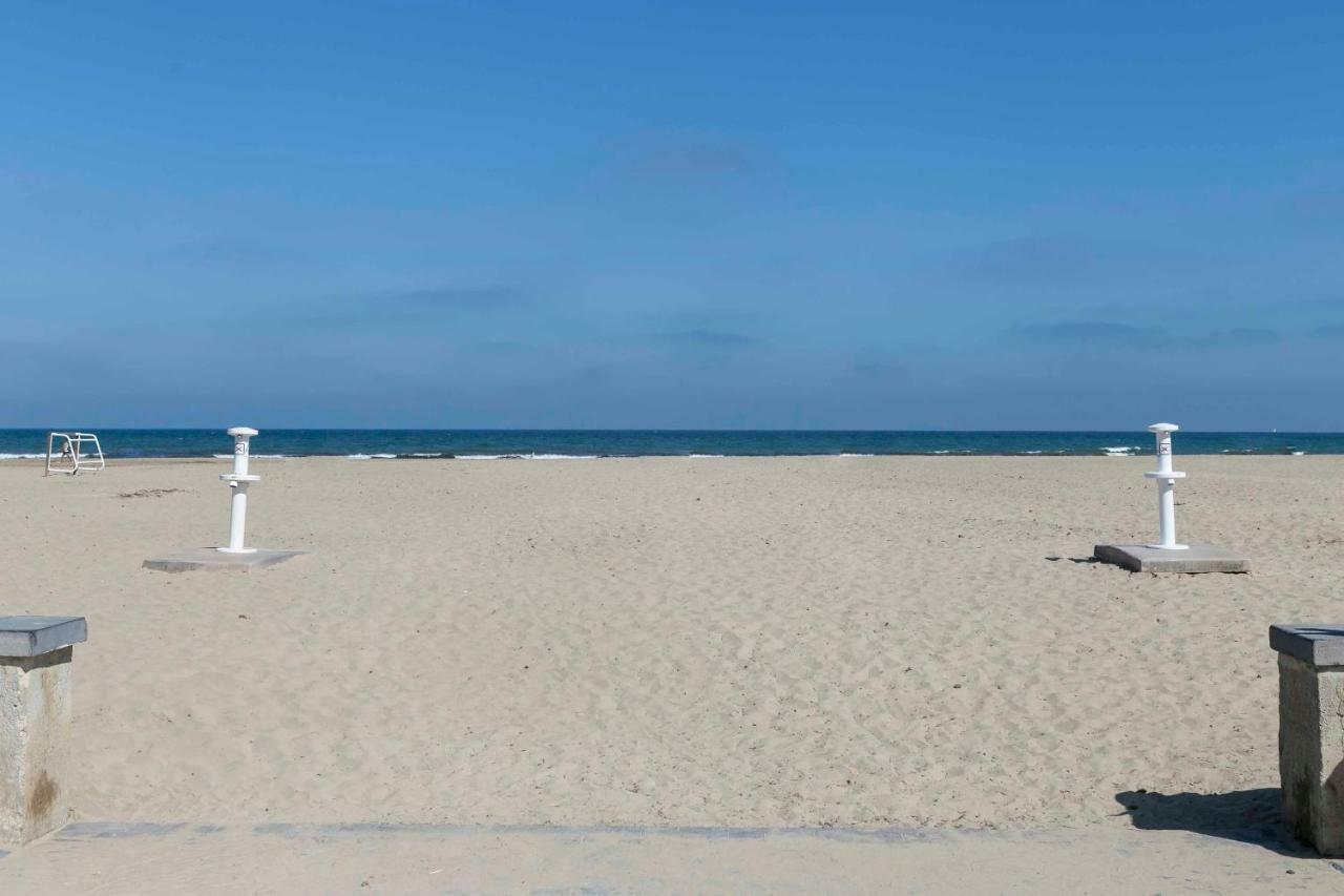 ApartUP Patacona Palm Beach Valenza Esterno foto