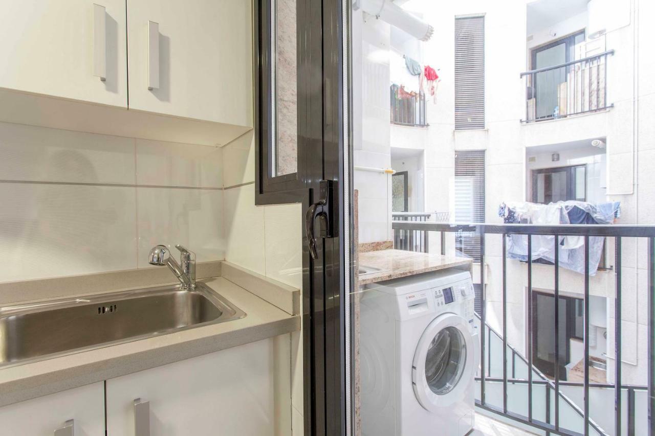 ApartUP Patacona Palm Beach Valenza Esterno foto
