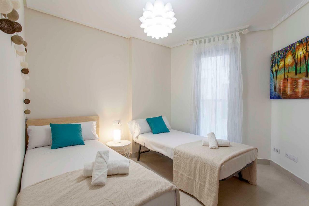 ApartUP Patacona Palm Beach Valenza Esterno foto