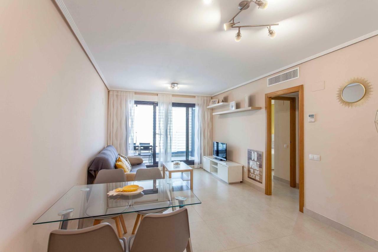 ApartUP Patacona Palm Beach Valenza Esterno foto