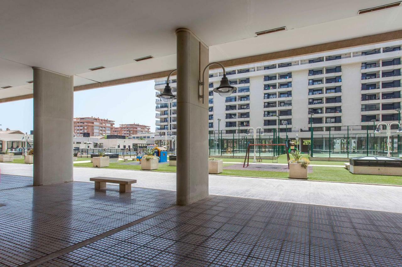 ApartUP Patacona Palm Beach Valenza Esterno foto